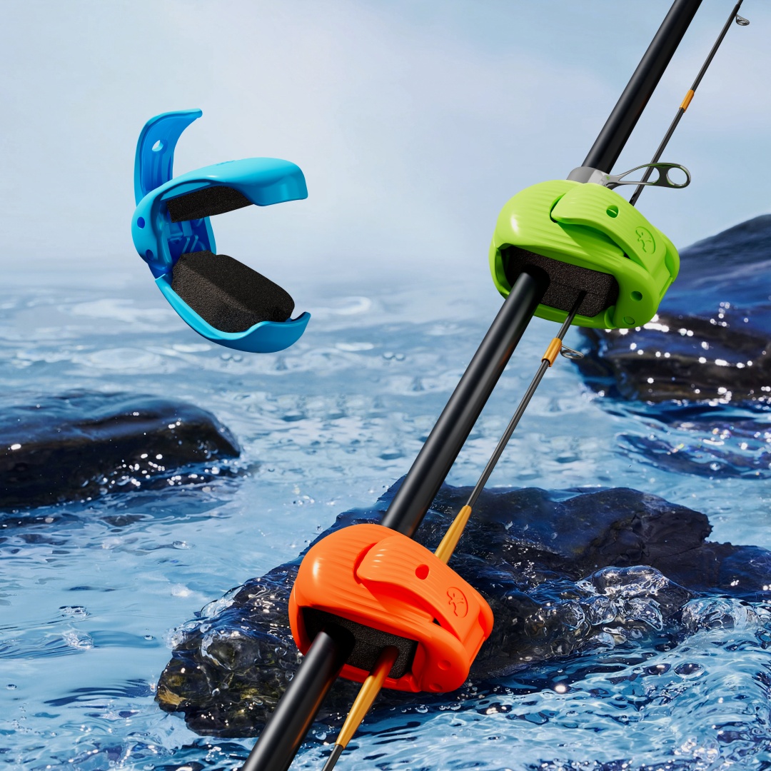 Fishing Rod Travel - 2 Pezzi Clip per Canna da