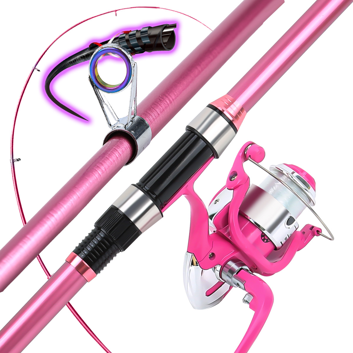 Set completo da pesca con cann - Fishing Rod Combo recensione e prezzo