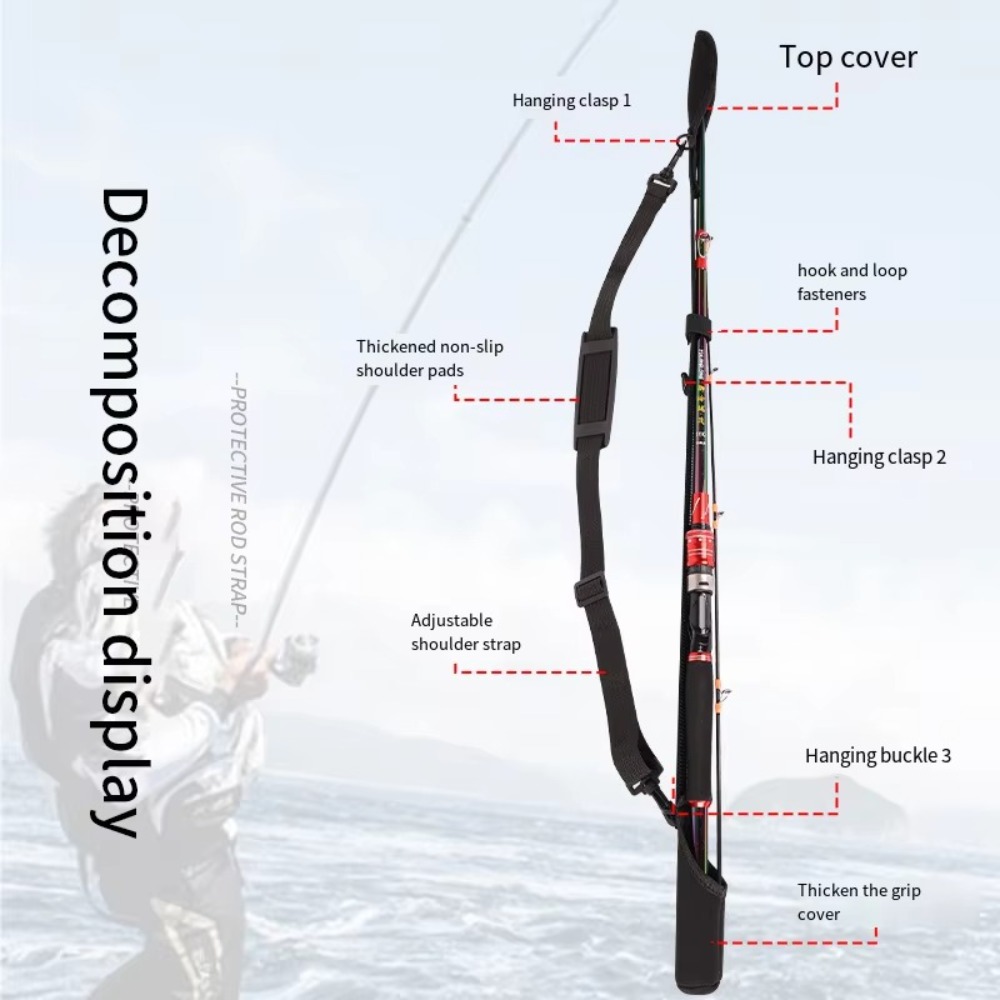 Borsa portaoggetti regolabile  - Fishing Rod Combo recensione e prezzo