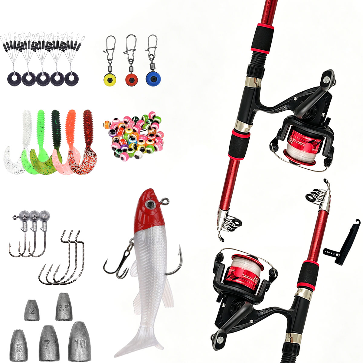 Set Canna da Pesca Telescopica - Fishing Rod Combo recensione e prezzo