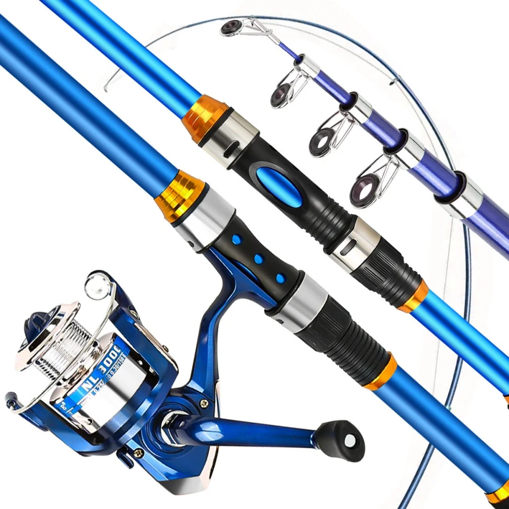 Set di canne da pesca telescop - Fishing Rod Combo recensione e prezzo