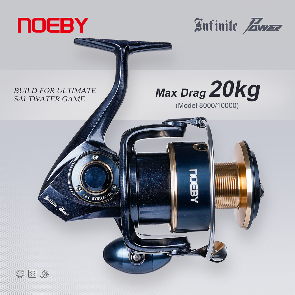 Mulinello da Pesca NOEBY Infin - Daiwa Reel Bg recensione e prezzo